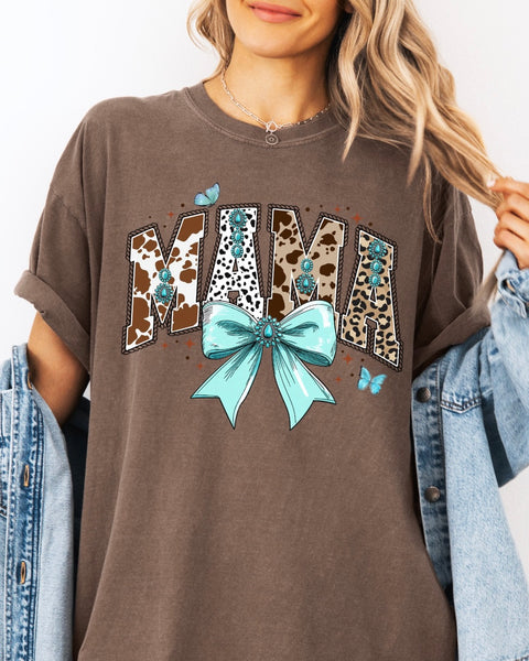 Western Mama Bow Shirt