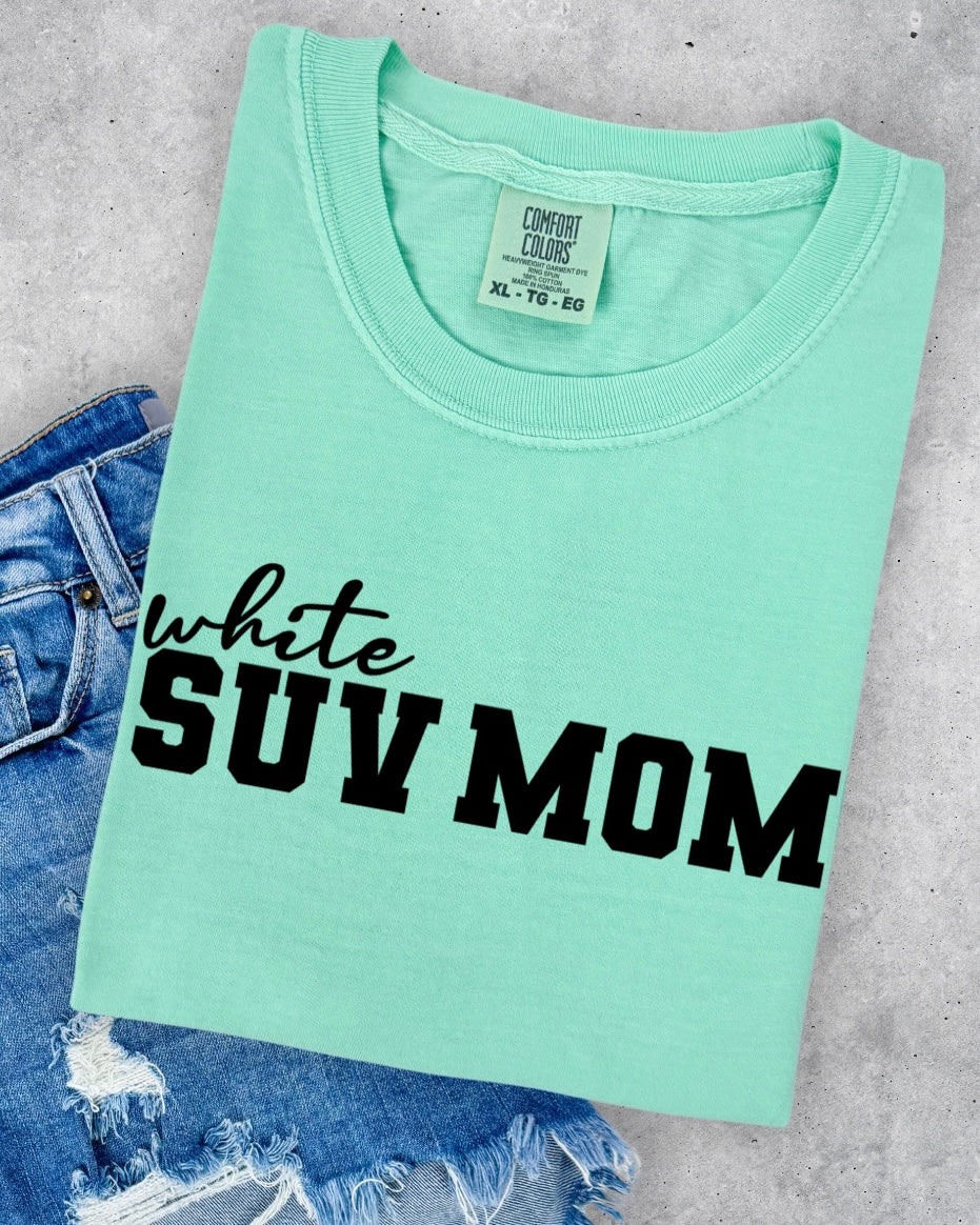 White SUV Mom Tshirt