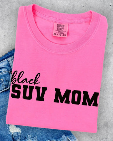 Black SUV Mom Tshirt