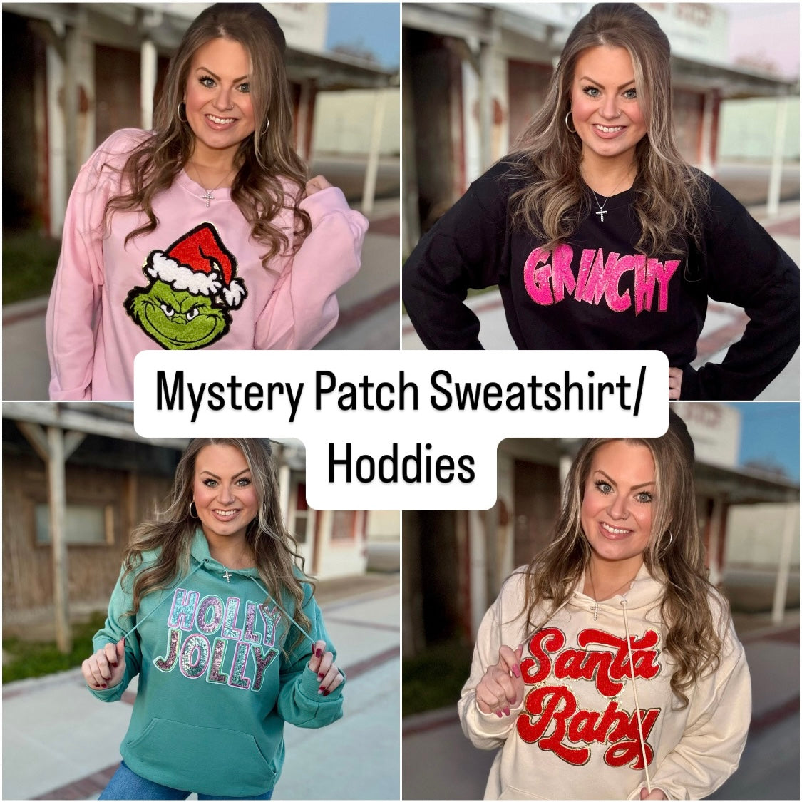 Mystery PATCH Sweatshirt/Hoodie