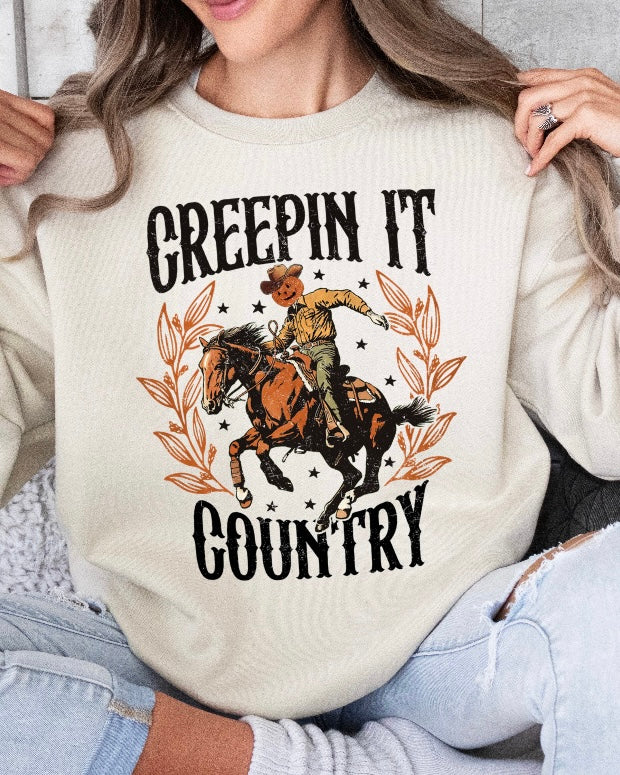 Creepin It Country Sweatshirt