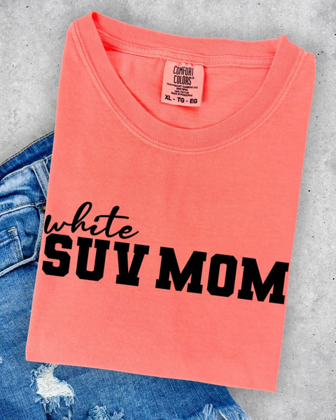 White SUV Mom Tshirt