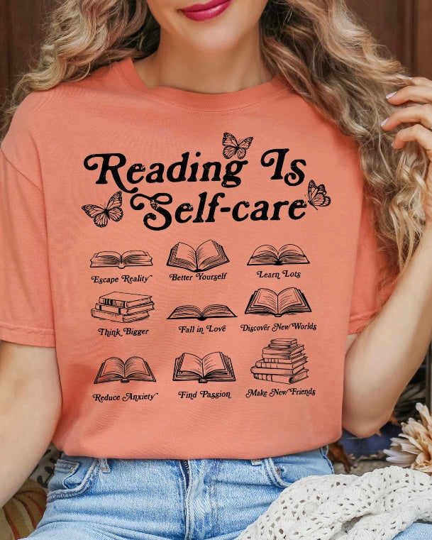 Reading Is Selfcare Tshirt