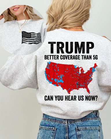 Trump Coverage Sweatshirt