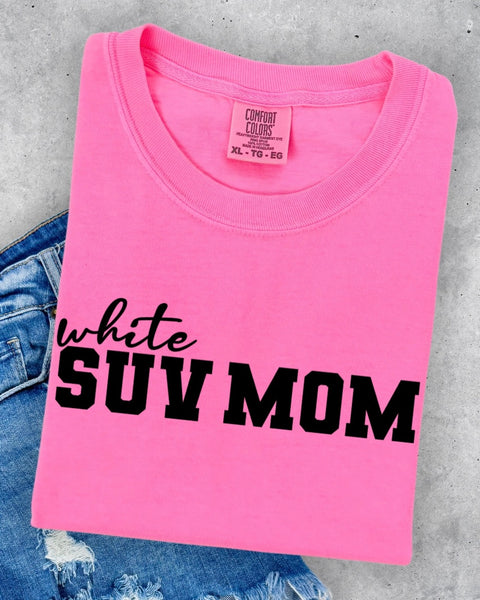 White SUV Mom Tshirt