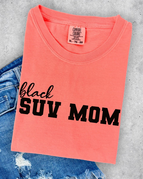 Black SUV Mom Tshirt