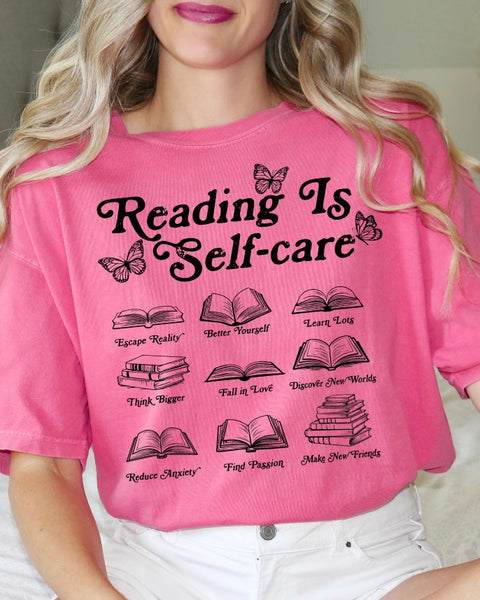 Reading Is Selfcare Tshirt