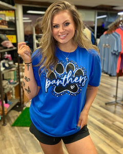 Panthers Leopard Paw Tshirt