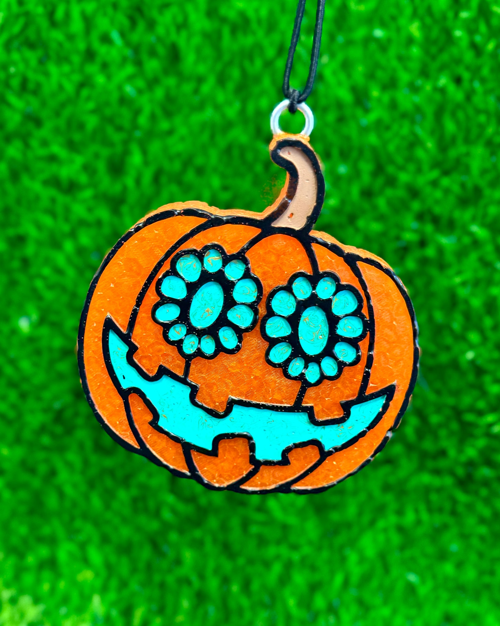 Turquoise Pumpkin Freshie