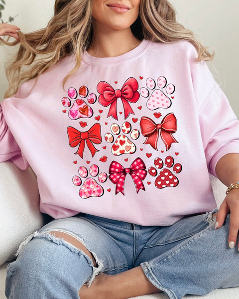 Valentine Paws Sweatshirt