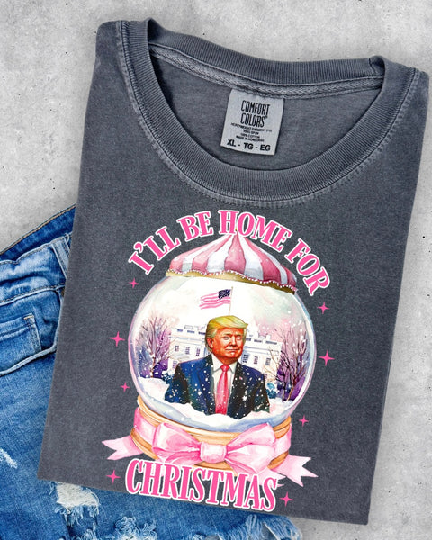 Pink Trump Snow Globe Tshirt or Sweatshirt