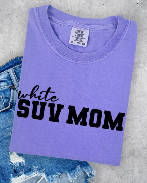 White SUV Mom Tshirt