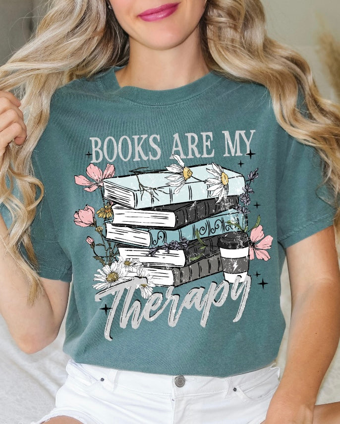 Books are my Therapy Tshirt