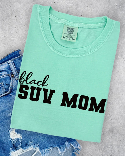 Black SUV Mom Tshirt