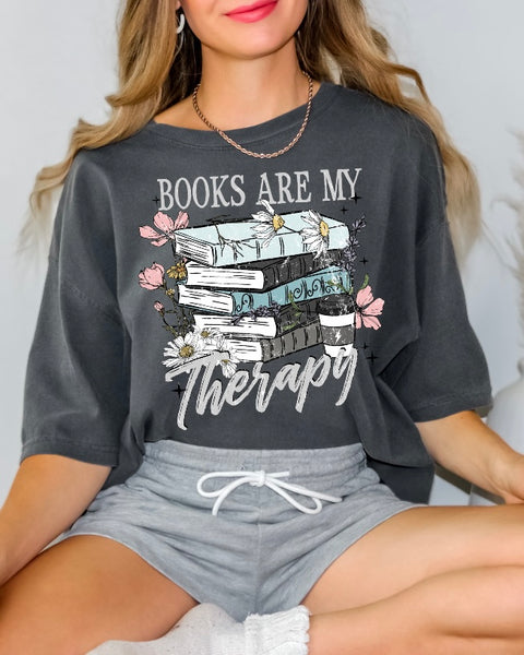 Books are my Therapy Tshirt