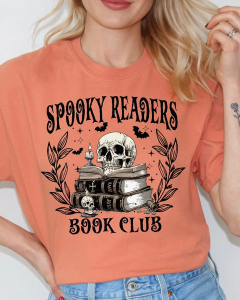 Spooky Readers Book Club Tshirt