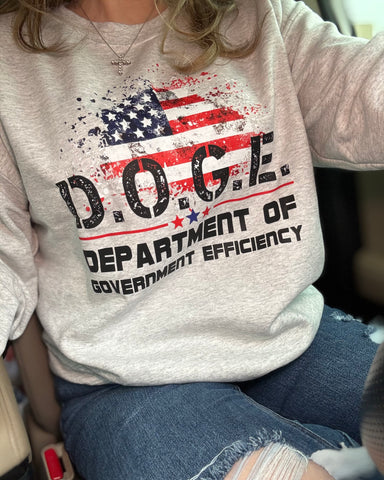 DOGE Dept of Efficiency Sweatshirt