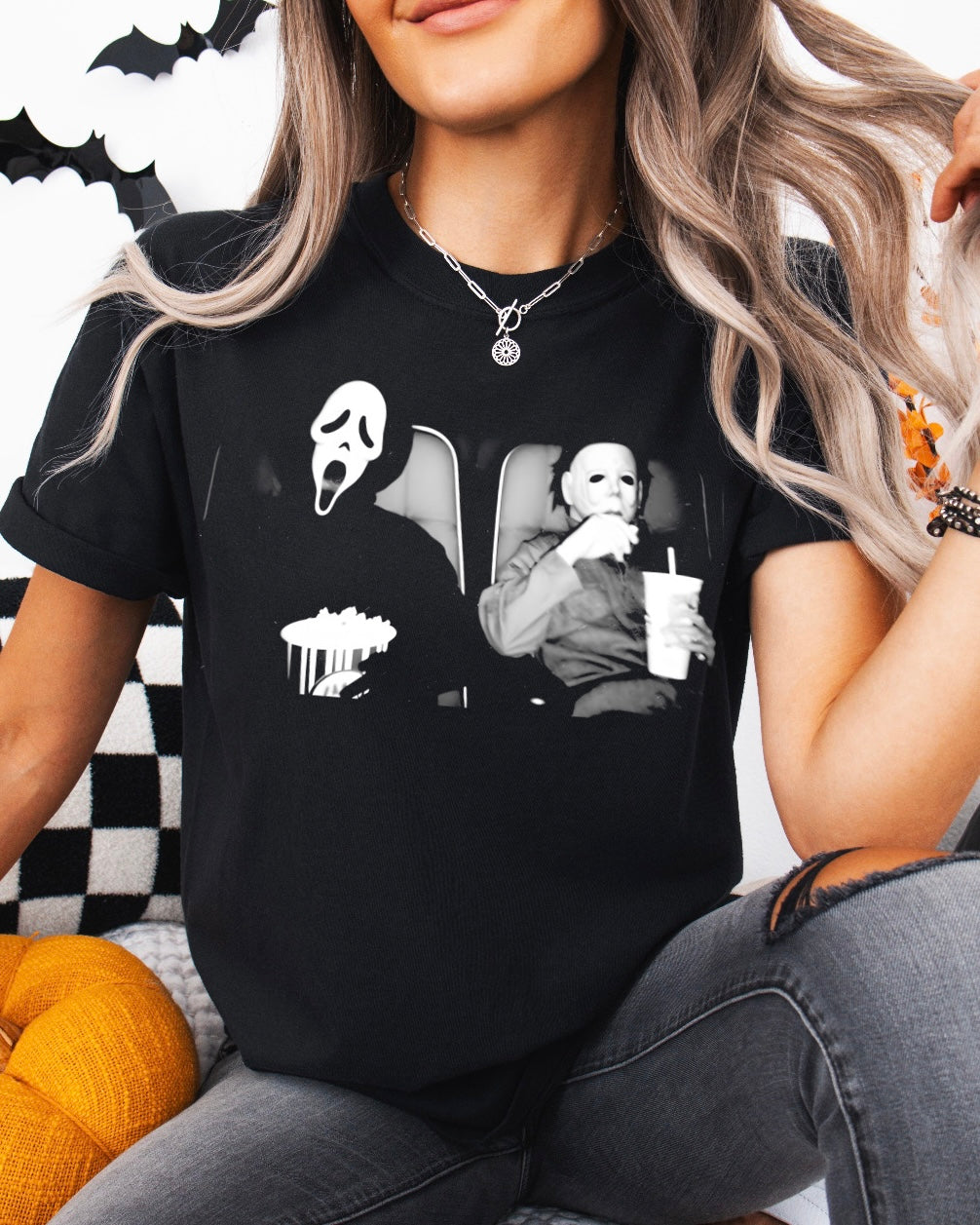 Retro Scary Movie Theater TSHIRT