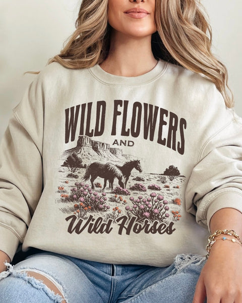 Wild Flowers Sweatshirt