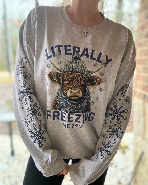 Literally Freezing Sweatshirt