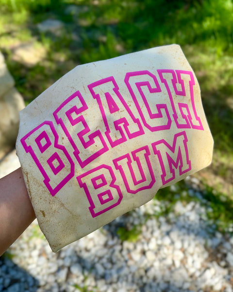 Beach Bum PUFF Tshirt