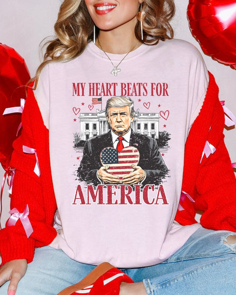 My Heart Beats America TSHIRT