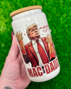 Maga Mac Daddy Glass Tumbler