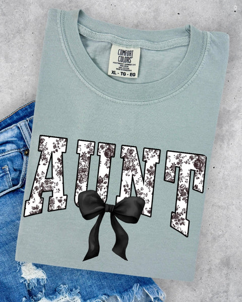 Nick Name Toile Black Bow TSHIRT