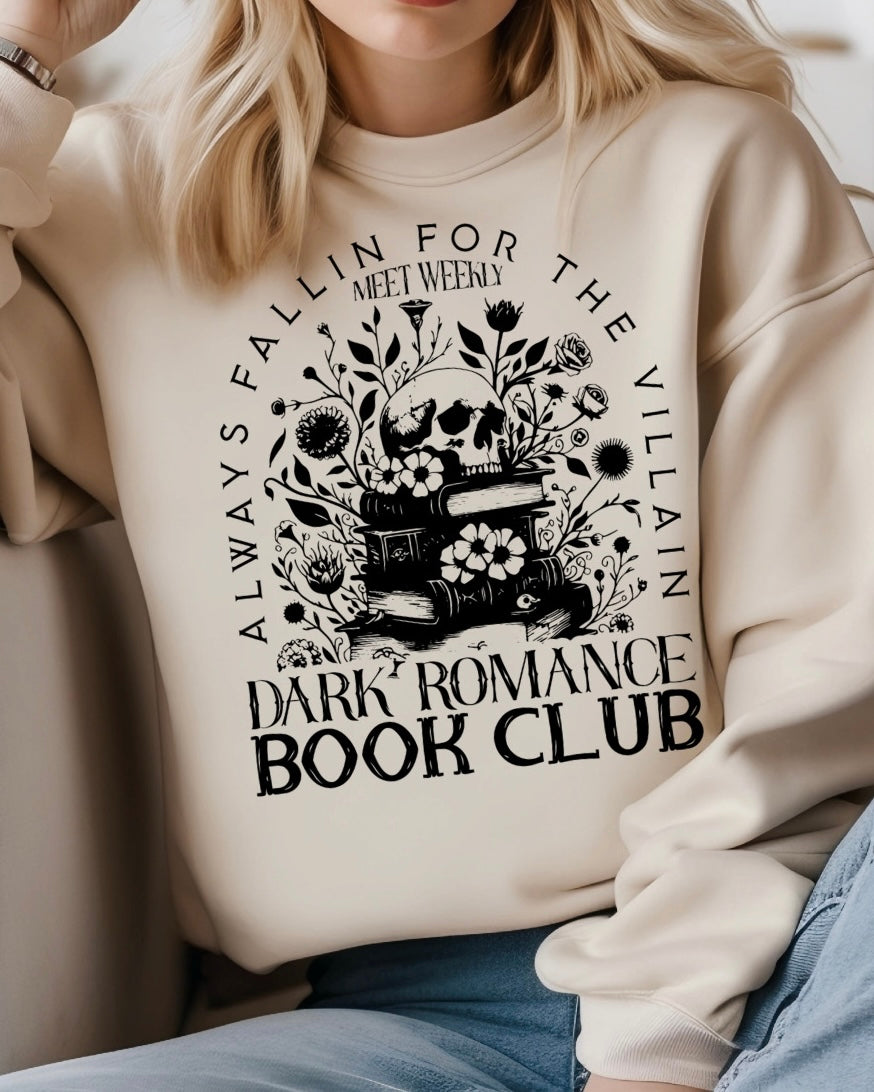 Falling for the Villian Book Club Sweatshirt