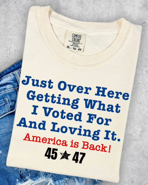 Getting What I Voted TSHIRT