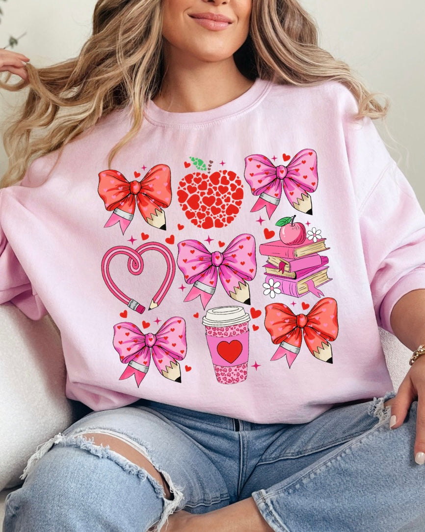 Teacher Valentines Sweatshirt