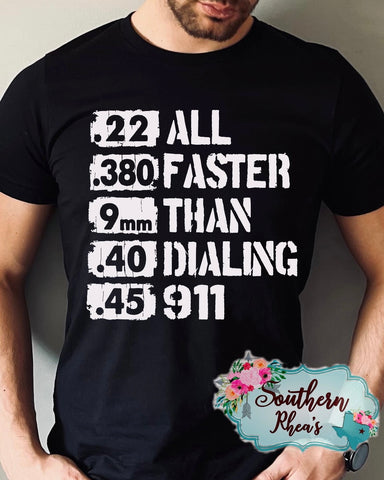 Faster Than 911 - White Transfer